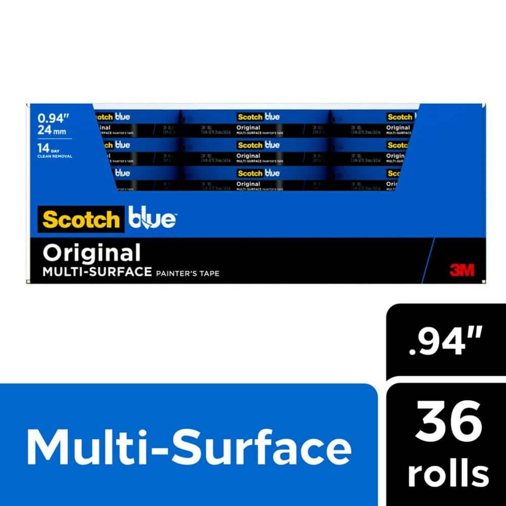 ScotchBlue 0.94 in. x 60 yds. Original Multi-Surface Painters Tape (Case o