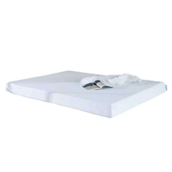 DEVON & CLAIRE Abbyson Twin Firm Gel Memory Foam 6 in. Bed-in-a-Box Mattress