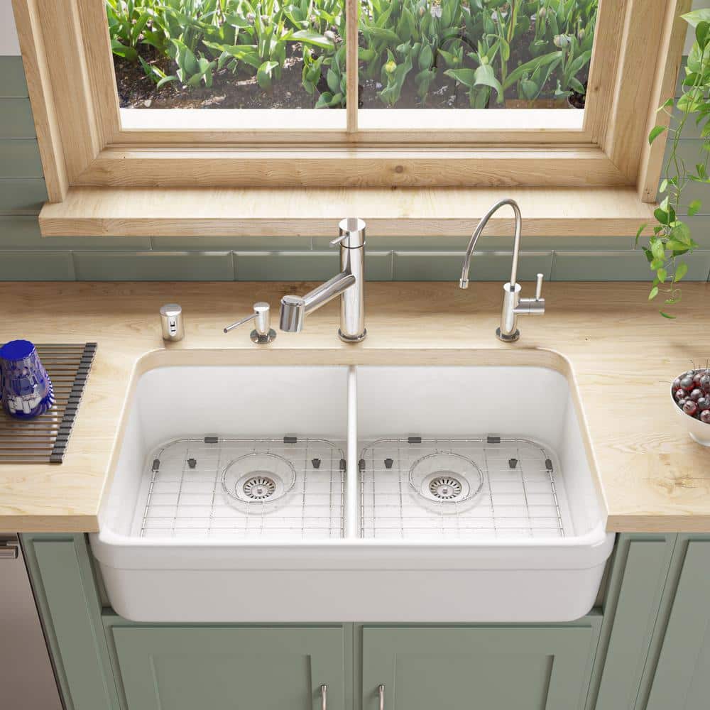Polished Chrome Dishwasher Air Gap Cover and Tube