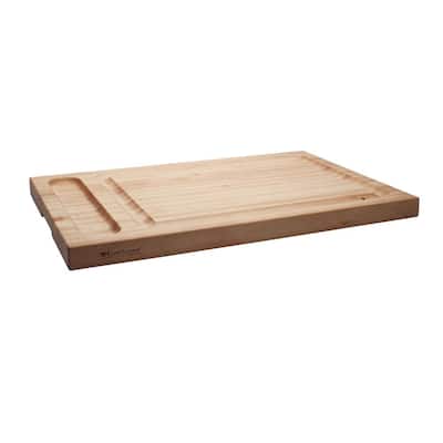 Enclume Grande 24 in. x 16 in. Maple Cutting Carving Board with Oversize Juice Groove