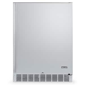 3.0 cu. ft. Indoor and Outdoor Refrigerator in Stainless Steel