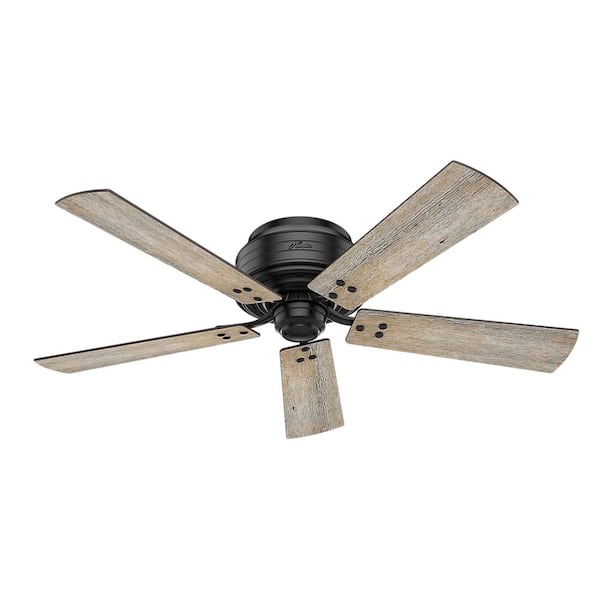 Hunter Cedar Key 52 In Indoor Outdoor, Low Profile Flush Mount Outdoor Ceiling Fans