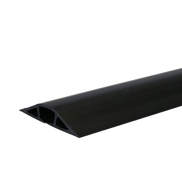 Legrand Wiremold Corduct 1400 Series 10 ft. Over-Floor Cord Protector, Black
