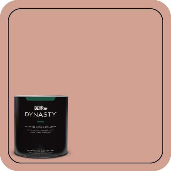 BEHR DYNASTY 1 qt. #S180-4 Shiny Kettle Semi-Gloss Enamel Interior Stain-Blocking Paint and Primer