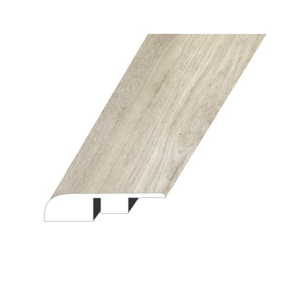 null Vagabond Haven Beige 0.6 in. Thick x 1.4 in. W x 94.5 in. L ESPC Vinyl End Cap Molding