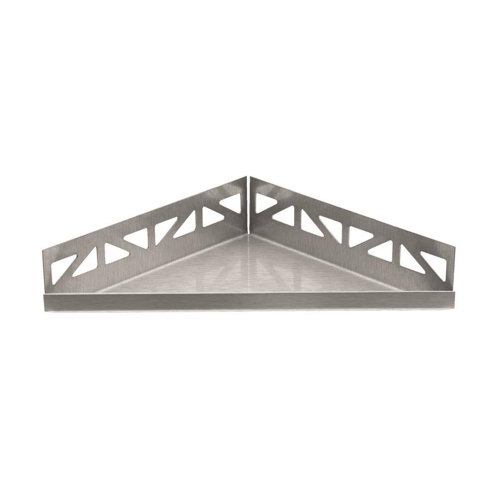 DURAL TI-SHELF DRG 9.45 in. W Triangle-Shaped Corner Shower Shelf