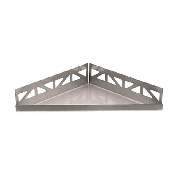 DURAL TI-SHELF DRG 9.45 in. W Triangle-Shaped Corner Shower Shelf