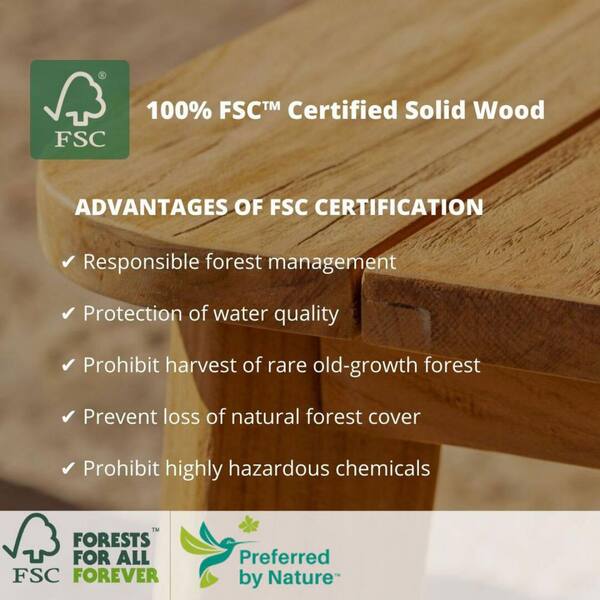 Fsc certified deals teak