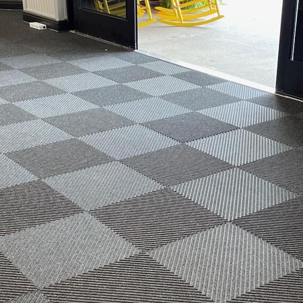 REPP-Tile Anthracite-Gray Commercial/Residential 19.5 in. x 19.5