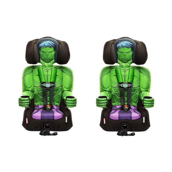 Unbranded Marvel Avengers Incredible Hulk Combo Booster Car Seat (2 Pack)