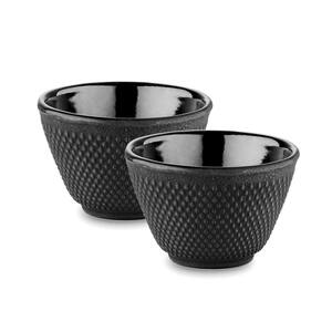 4 oz. 2-Cup Enameled Cast Iron Japanese Style Teacup (Set of 2)