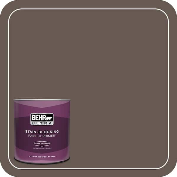 BEHR ULTRA 1 qt. #N200-7 Underground Extra Durable Eggshell Enamel Interior Paint & Primer