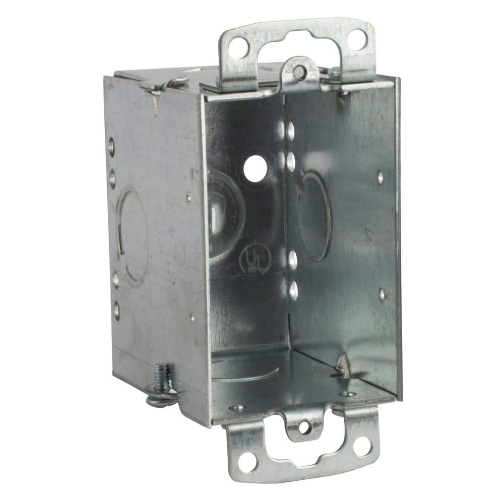 Steel City 3 in. Steel 14 cu. in. Old Work Switch Box CW12-25R - The ...