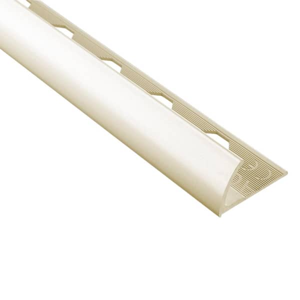 Novocanto Ivory 5/16 in. x 98-1/2 in. Aluminum Tile Edging Trim