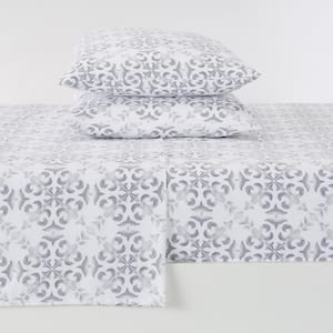 StyleWell Brushed Soft Microfiber Multi-Color Botanical Floral 4-Piece  Queen Sheet Set SU95SS-QUEEN-BF - The Home Depot