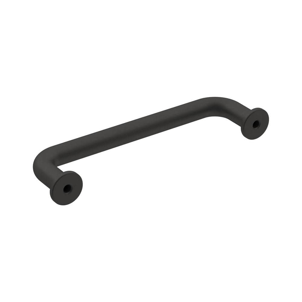 Matte Black Steel Cabinet and Drawer Pull Bar