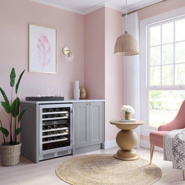 a【ビルティンビジョンエッセンシャルズ4個】 Avallon AWC243TSZLH 24 Inch Wide 150 Bottle Capacity Built-In or