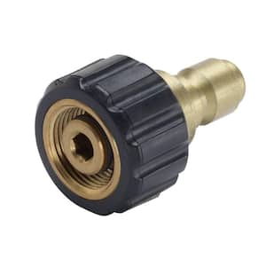 Female M22 x 3/8 in. Male Quick-Connect Connector for Pressure Washer