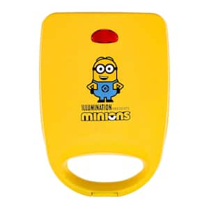 Minions Yellow 520-Watt Single Sandwich Maker