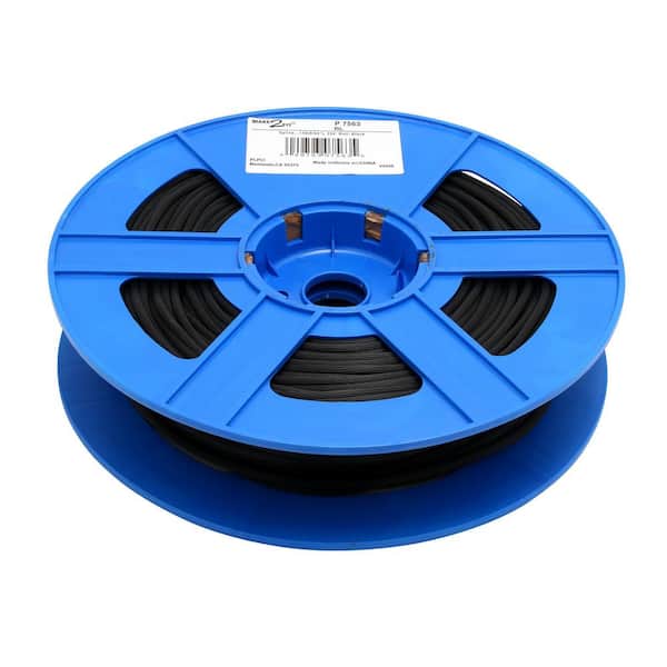 Screen Retainer Spline, 0.140 in. (9/64 in.), 250 ft. Roll, Black