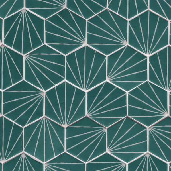 Wholesale OLYCRAFT 9pcs 1.6x1.6 inch Patterned Stickers Edge Tiles