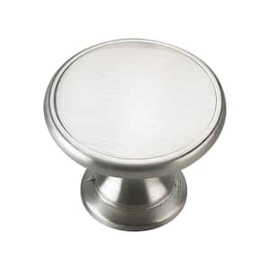 Marseille Collection 1-3/4 in. (45 mm) Brushed Nickel Transitional Cabinet Knob