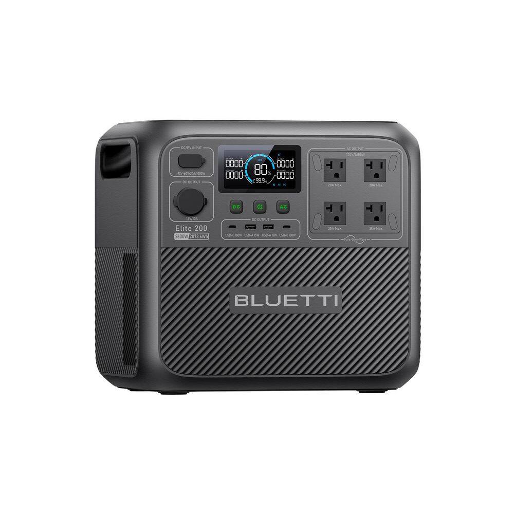 2600W Continuous/3900W Peak Output 2073Wh Power Station Portable Power Station with 1200W Alternator Charger price history on PriceWatchPro