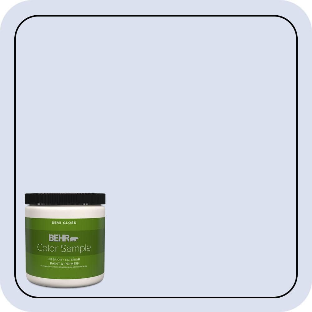 8 oz. #P540-1 Vaguely Violet Semi-Gloss Interior/Exterior Paint & Primer Color Sample price history on PriceWatchPro