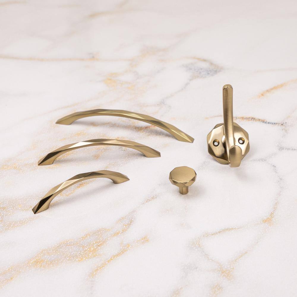 Champagne Bronze Modern Kitchen Cabinet Pulls with Mounting Hardware