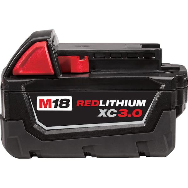M18 Battery For Milwaukee M18 18-Volt 48-11-1820 M18B Lithium-Ion 3.0 Ah Compact 