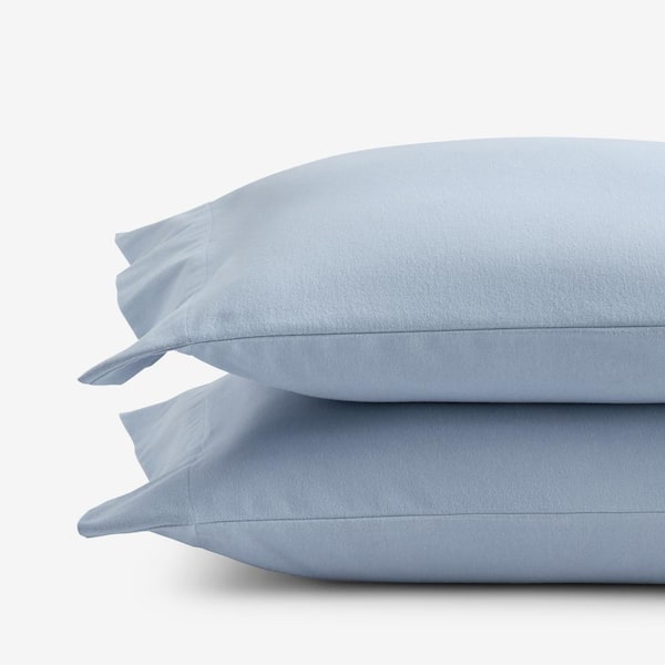 The Company Store Legends Hotel Delphinium Velvet Flannel Standard Pillowcase (Set of 2)