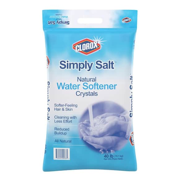 Clorox Simply Salt 40 lb. Water Softener Crystals 40B-WSS-XCS - The ...