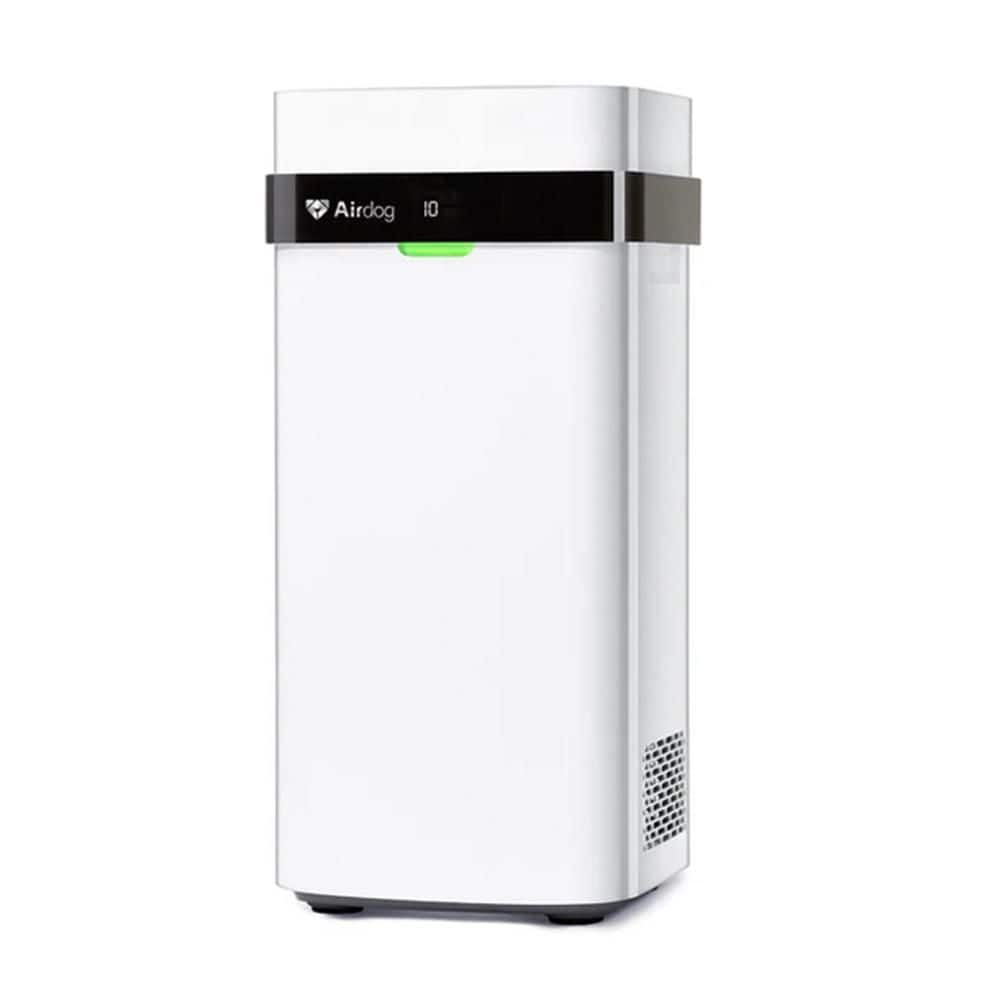 1614 sq. ft. True HEPA TPA Washable Filter, Console Air Purifier White, Activated Carbon, 200 CFM, Great for Pet Family