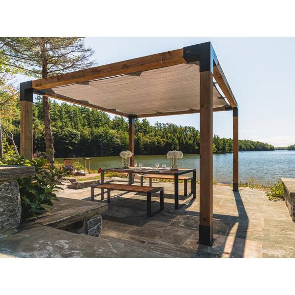 Have a question about TOJA GRID 12 ft. x 12 ft. Pergola Kit with