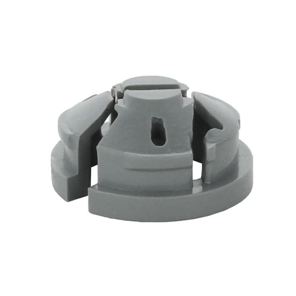 Commercial Electric 3/8 in. (1/2 in. Knockout) Non-Metallic Push-in Cable Connector (25-Pack)