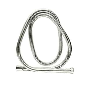 58 in. Metal Shower Hose in Polished Nickel