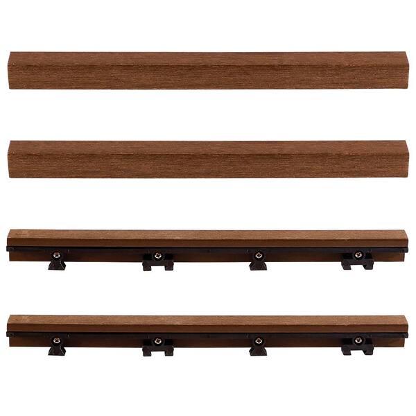 MAH ・I NewTechWood 1/6 ft. x 1 ft. Quick Deck Composite Deck Tile