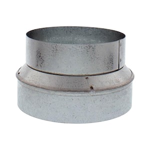 Duct 10 in. x 8 in. Round Reducer Range Hood
