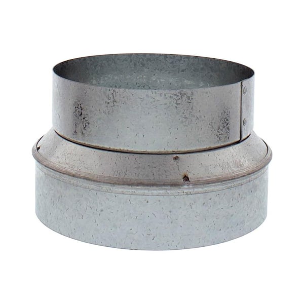 Zephyr Range Hood Duct 10 in. x 8 in. Round Reducer