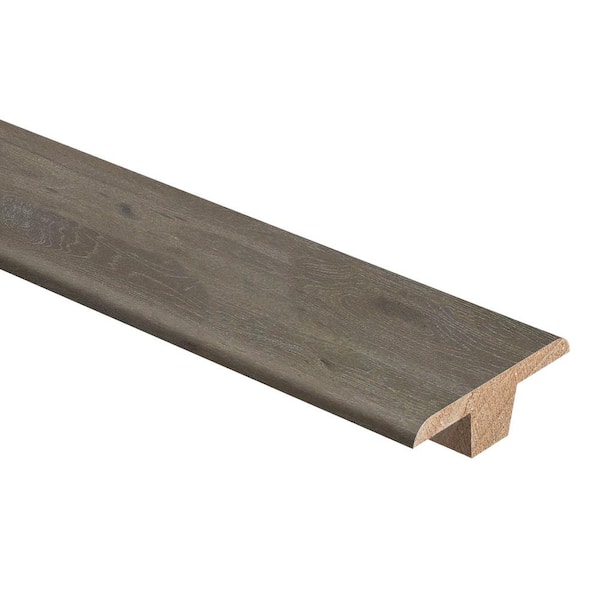 Zamma Dark Red Oak 0.375-in T x 1.75-in W x 94-in L Wood Floor T-moulding Zamma Dark Red Oak 0.375-in T x 1.75-in W x 94-in L Wood Floor T-moulding