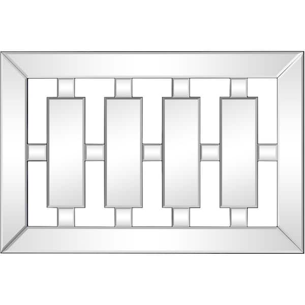 Camden Isle United 24 in. H x 36 in. W Casual Rectangle Framed Classic Accent Mirror