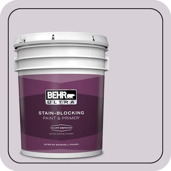 BEHR ULTRA 5 gal. #670E-3 Lilac Mauve Extra Durable Eggshell Enamel Interior Paint & Primer