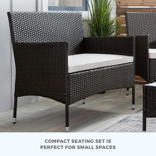 outsunny rattan companion seat