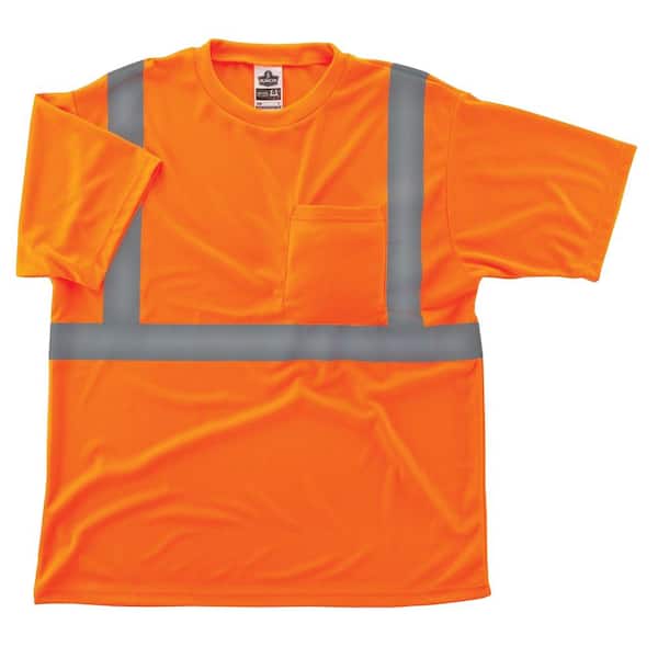 Ergodyne GloWear 8289 3X-Large Hi Vis Orange Type R Class 2 T-Shirt