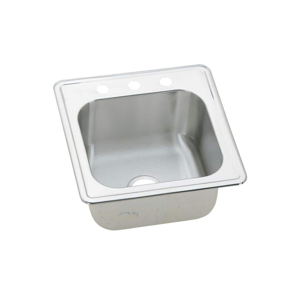 Celebrity 20" Stainless Steel Single Bowl Drop-In Sink