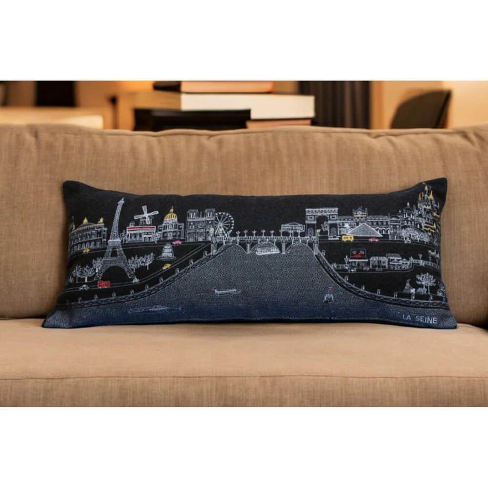 Black, Gray, White Solid Polyester 14 in. x 35 in. Throw Pillow price history on PriceWatchPro