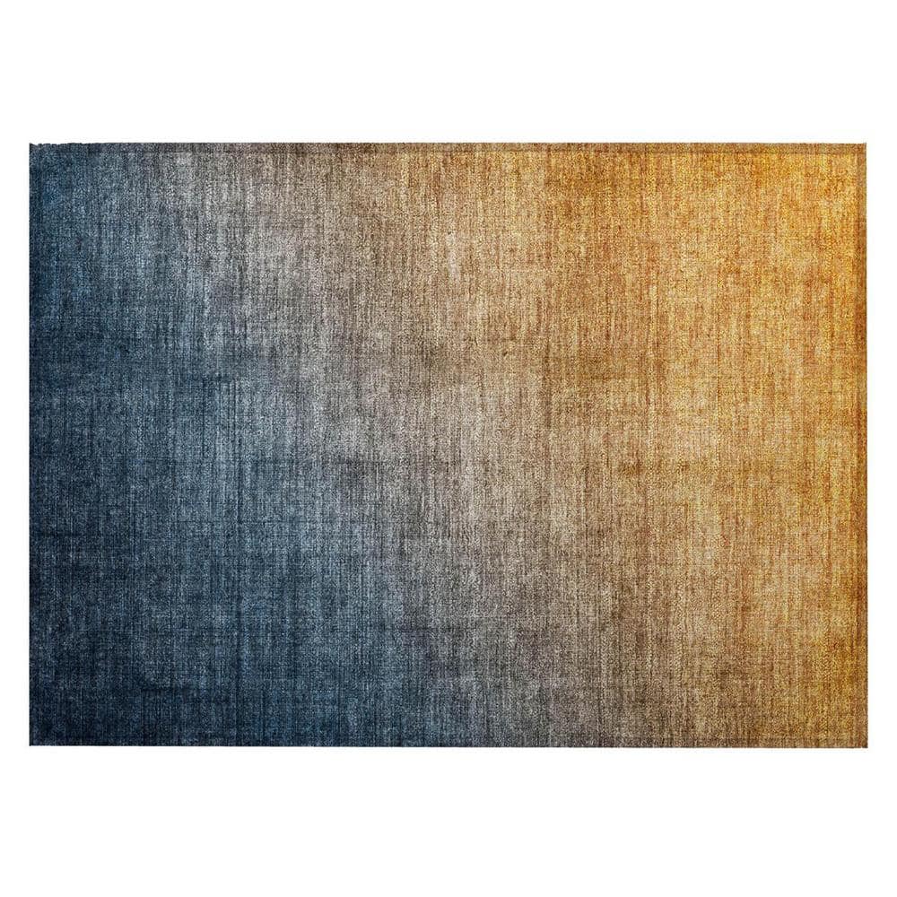 Denim and Gold 2 ft. x 3 ft. Woven Solid Color Rectangle Indoor/Outdoor Area Rug price history on PriceWatchPro