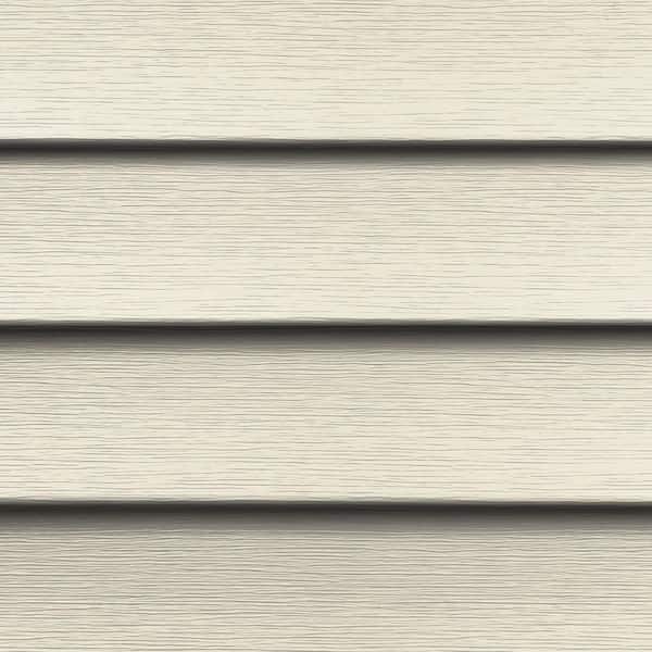 "Progressions Double 4"" Traditional Lap 0.042"" Vinyl Siding 12'6""-Woodgrain Almond PG40 53"