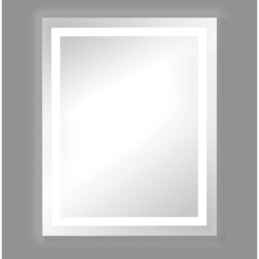 Bellisimo 35"x29" Sleek Frameless LED Bathroom Mirror