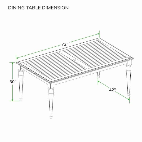 Cambridge Casual Holdom 7-Piece Premium Indonesia Teak Outdoor